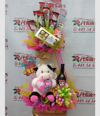 064-Ancheta de doble altura con peluche y adiciones