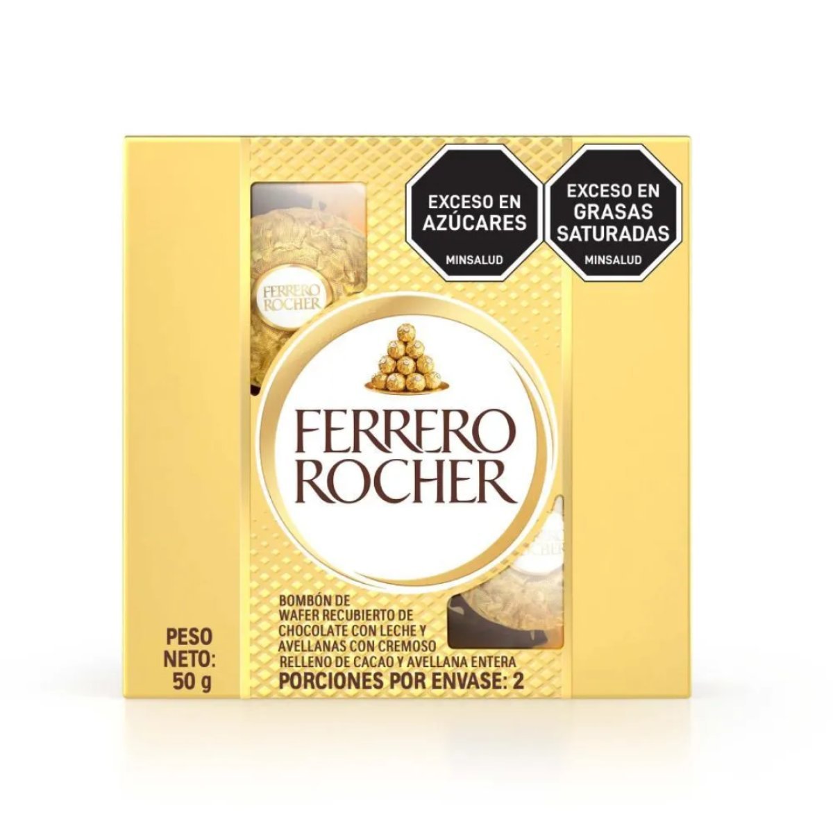 Chocolates Ferrero Rocher Caja x4