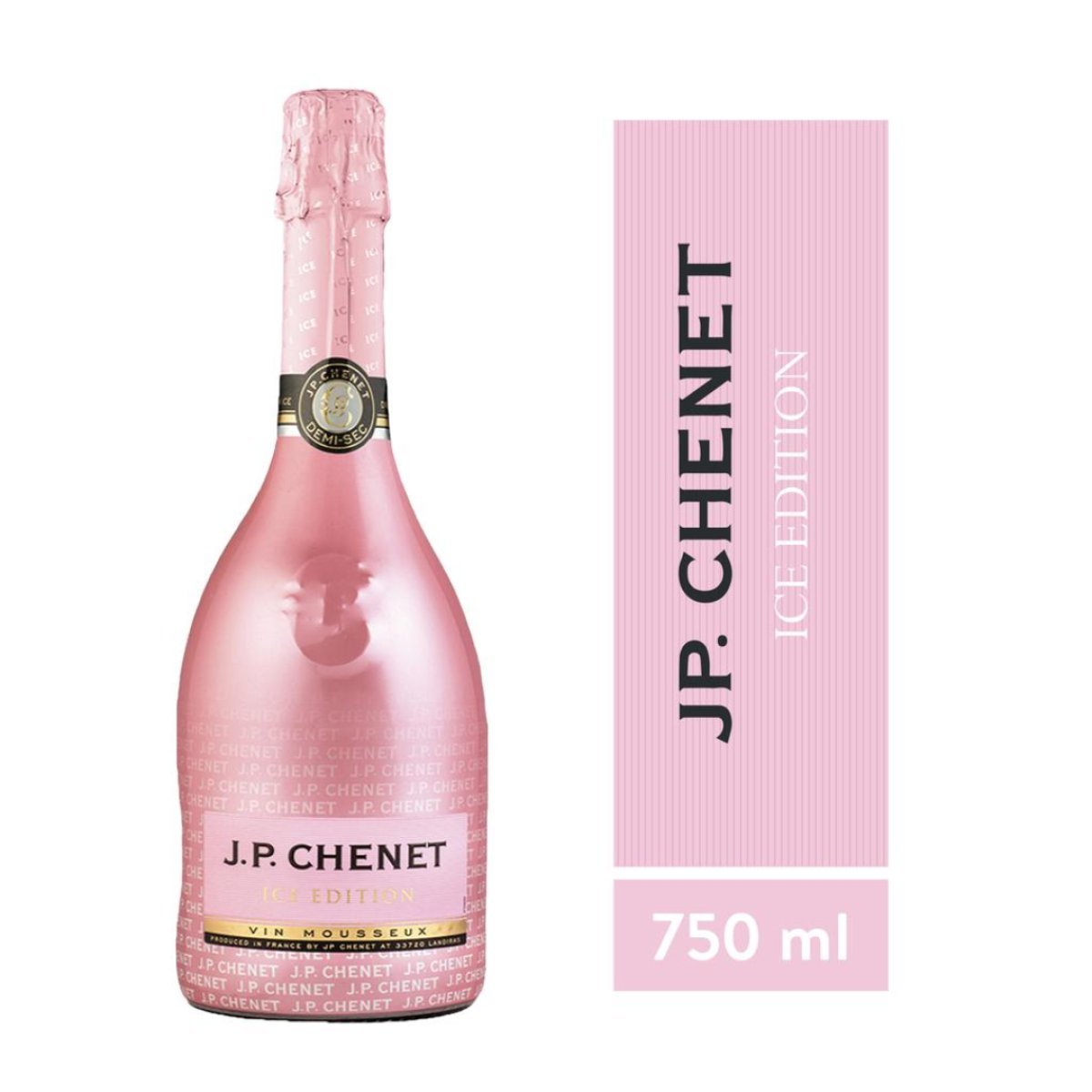 Vino Espumoso Jp Chenet Ice Rosado Variedad De Uvas de 750mL.